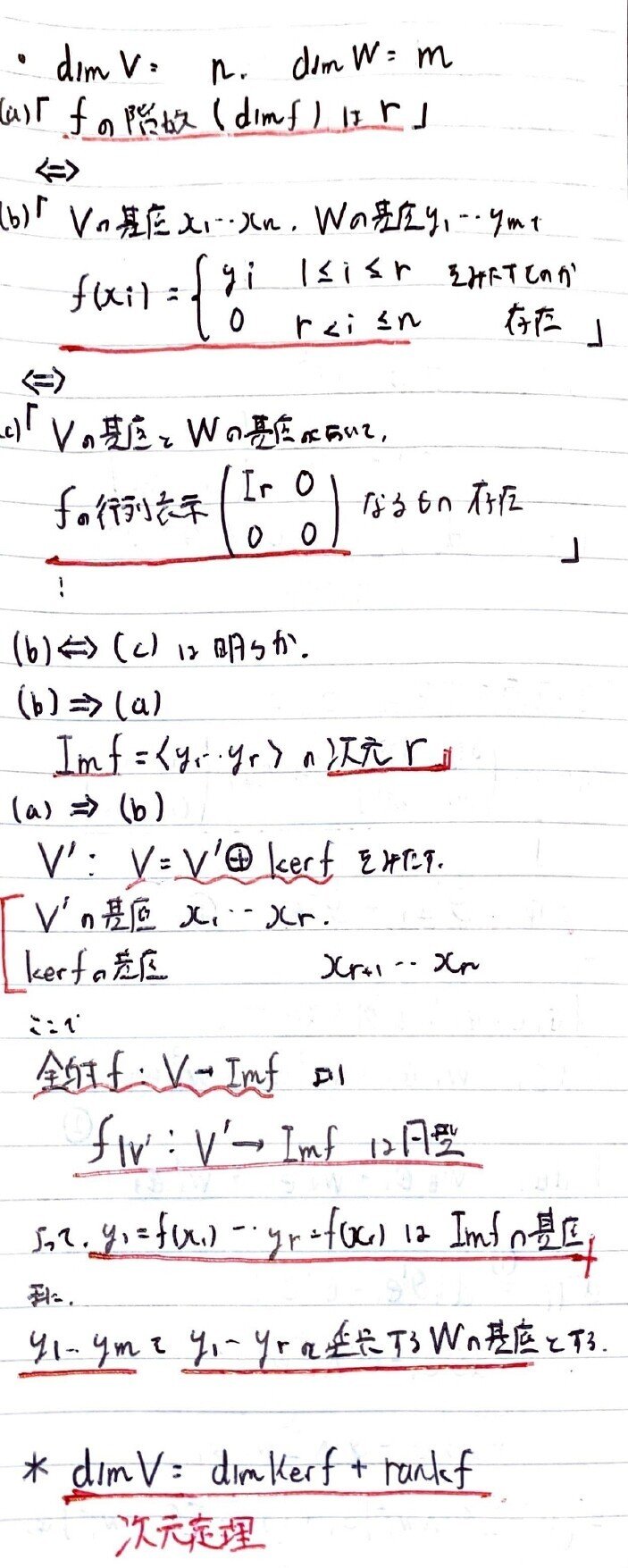 書記が数学やるだけ 547 核と像 Writer Rinka Note 書記が数学やるだけ 547 核と像 Writer Rinka Note