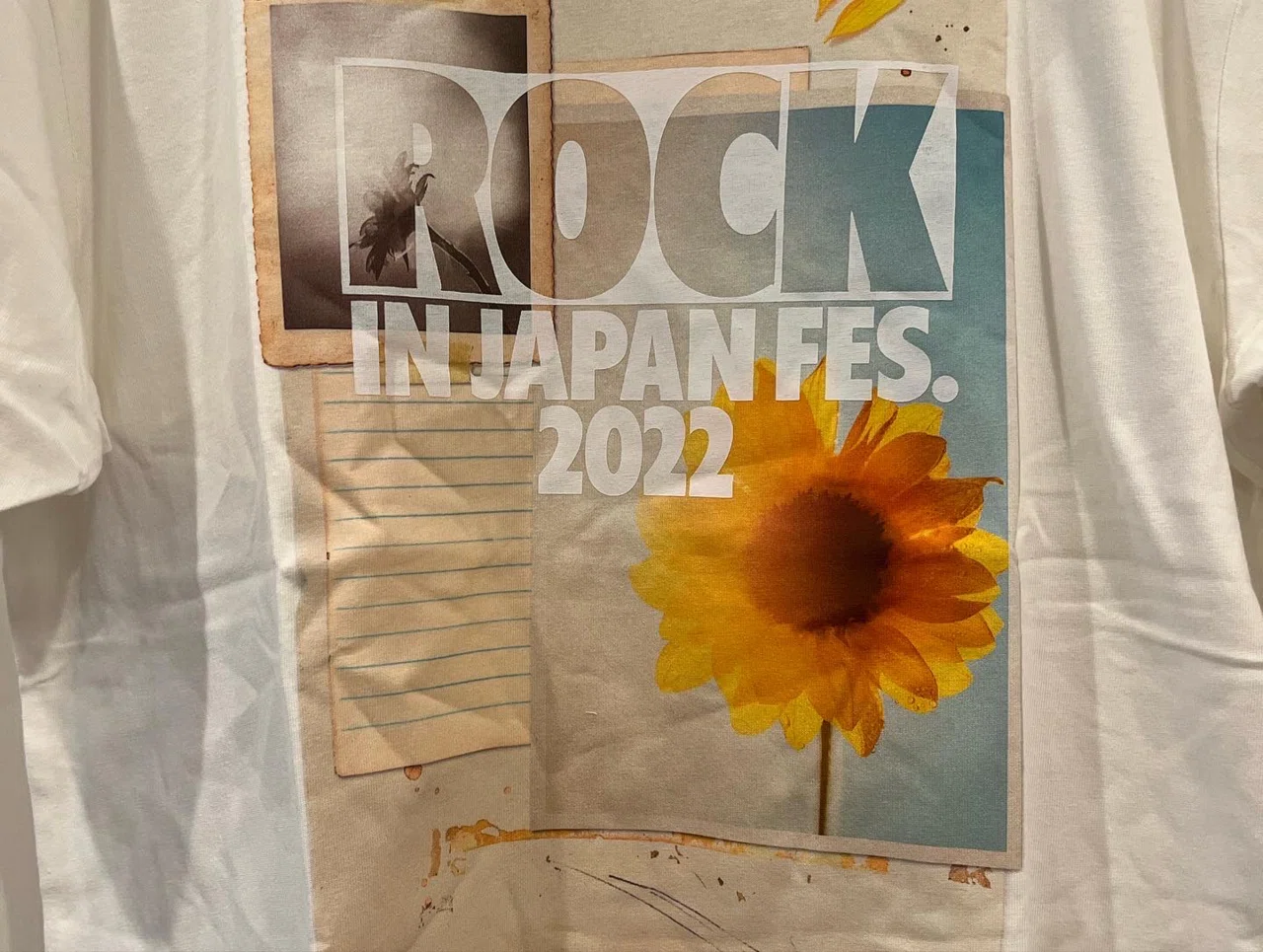 JAPAN IN ROCK 0 FES ひまわり FESTIVAL Tシャツ ロック・イン