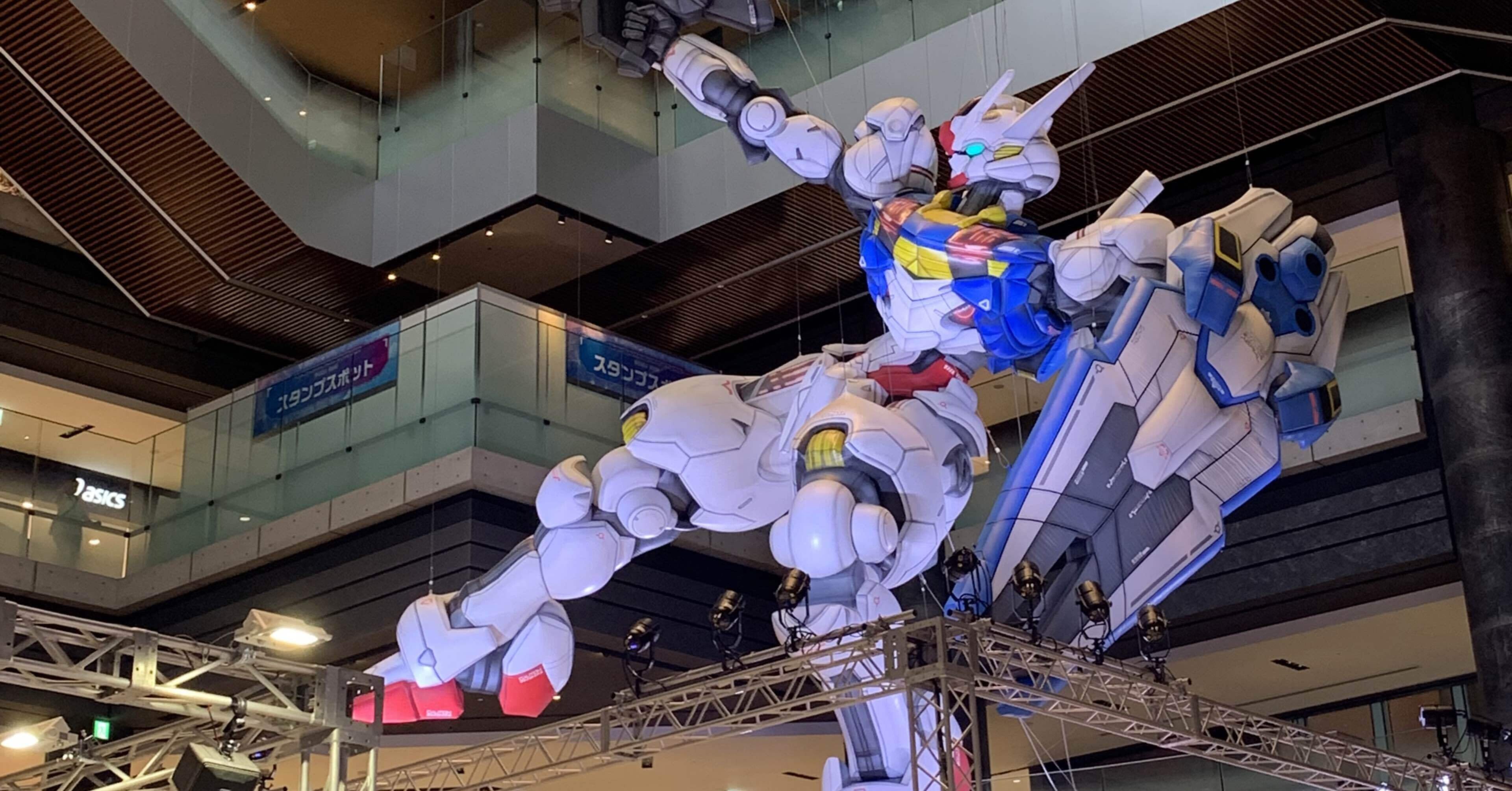 【タグ付】【グランフロント大阪購入】ガントレッツ　Mサイズ【定価81,900円】 お金を払っているのは、ガンダムイベント側か、グランフロントか？｜み