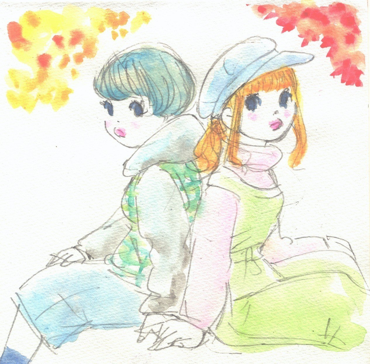コレジャナイ館アネックス: くっついたら離れない呪いw｜kaeruco 