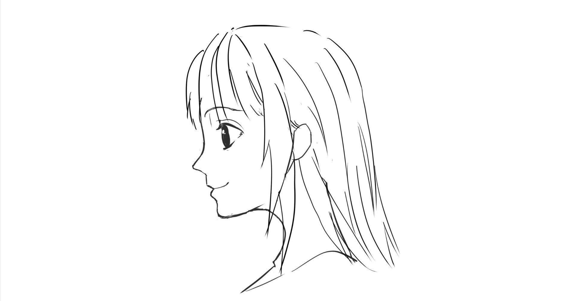 女性キャラを描く練習 横顔と正面画 Fly Like Kiki イラストとアニメーション Note 女性キャラを描く練習 横顔と正面画 Fly Like Kiki イラストとアニメーション Note