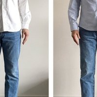 ユニクロと無印良品のポロシャツの着丈イメージ 僕がラルフローレンのポロシャツを裾上げしたもうひとつの理由 Nobujirou Note