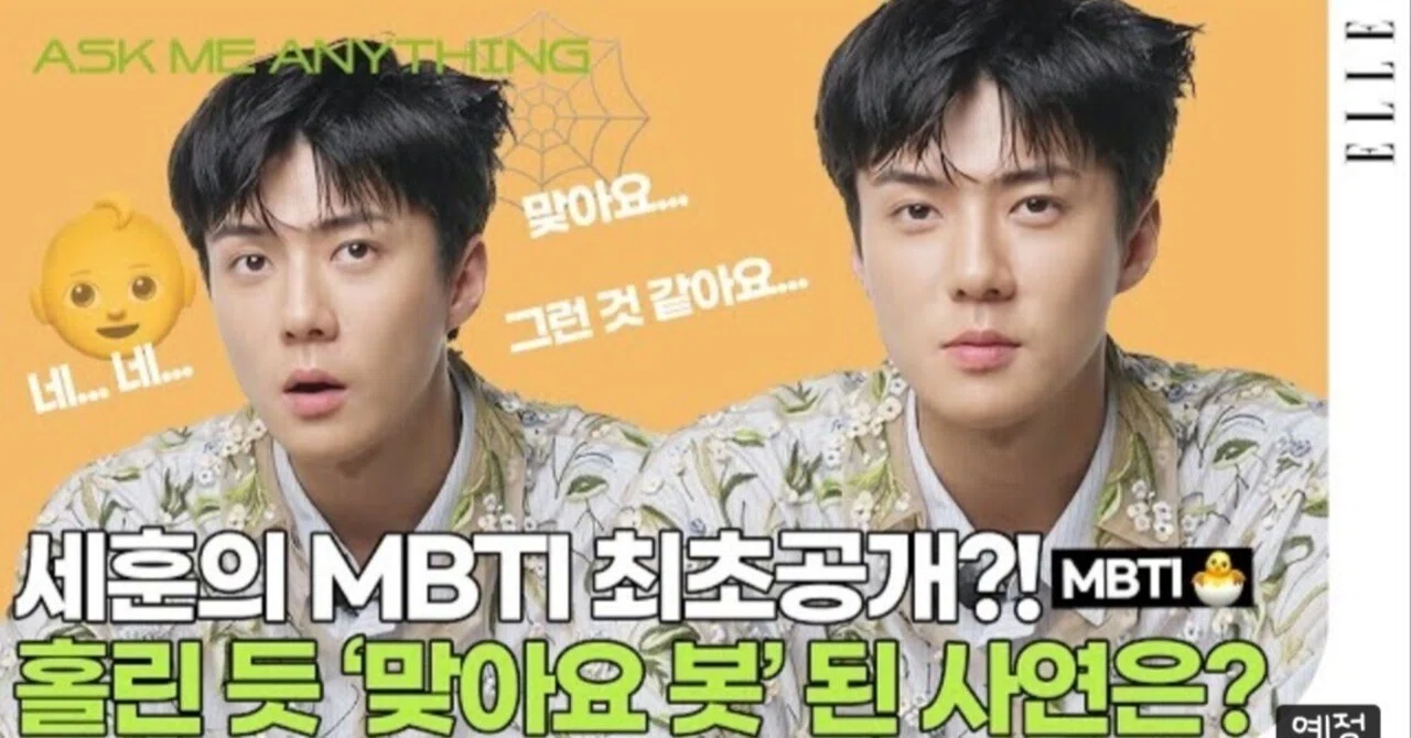 EXOセフン ELLE KOREA22.8.24 インタビュー動画翻訳🐥｜チコリ~韓国