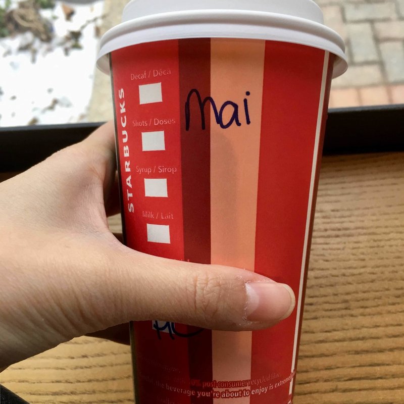 カフェに行くのも怖かった 英語で自分の名前が通じなかったあの頃 Mai Note カフェに行くのも怖かった 英語で自分の名前が通じなかったあの頃 Mai Note