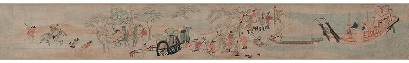 《吉備大臣入唐絵巻》平安時代後期-鎌倉時代初期、12世紀末