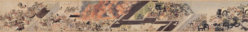 《平治物語絵巻　三条殿夜討巻》鎌倉時代、13世紀後半