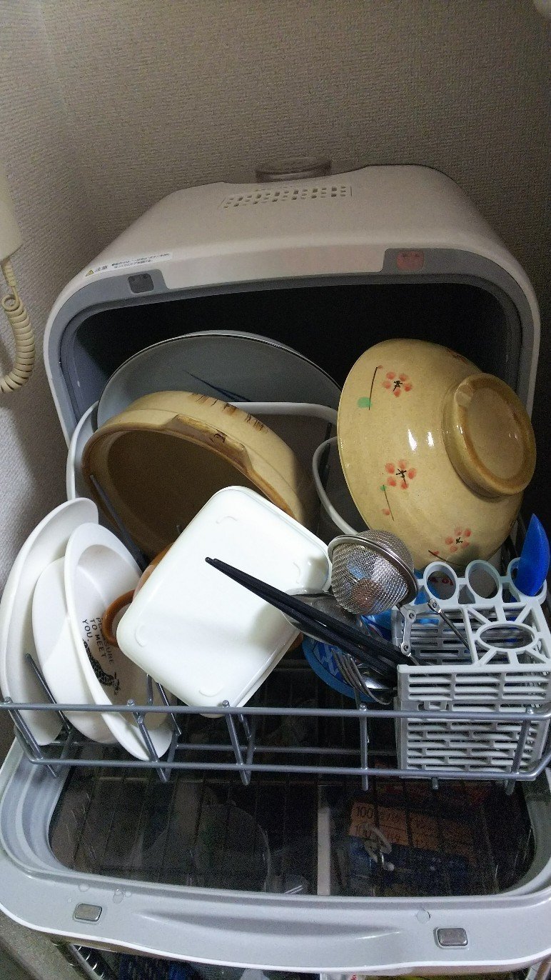 引取】食洗機 乾燥機 ジェイム jaime 工事不要 SDW-J5LW - 東京都の家電