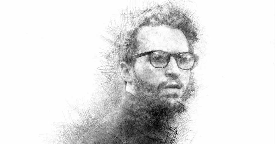 Photoshop スケッチ風にするチュートリアル 日本語 Senatsu レタッチャー グラフィックデザイナー Note