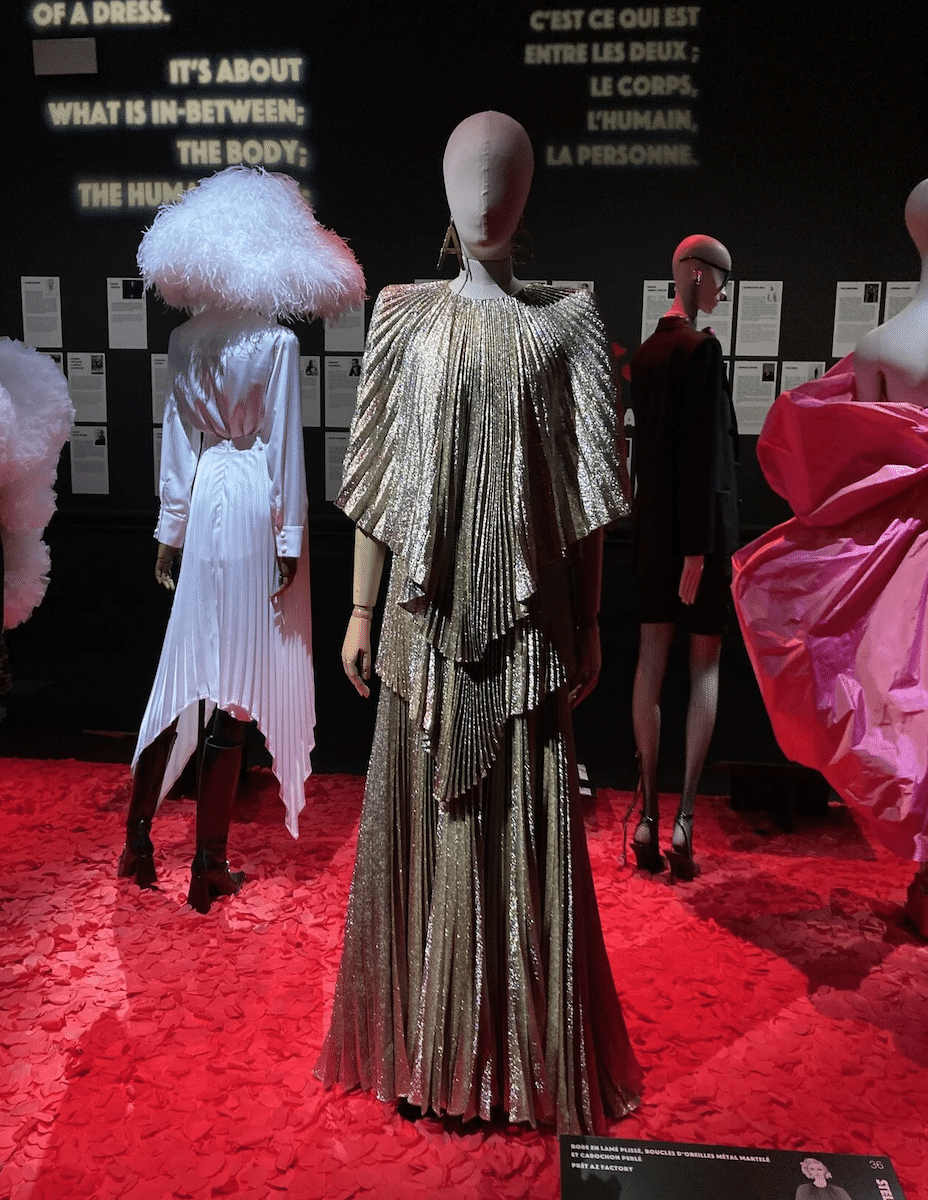 ランバン LANVIN ビジュー ビーズ ワンピース ドレス アルベール