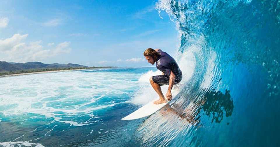 波乗りサーファー陸にあがる Chokonishimura Note