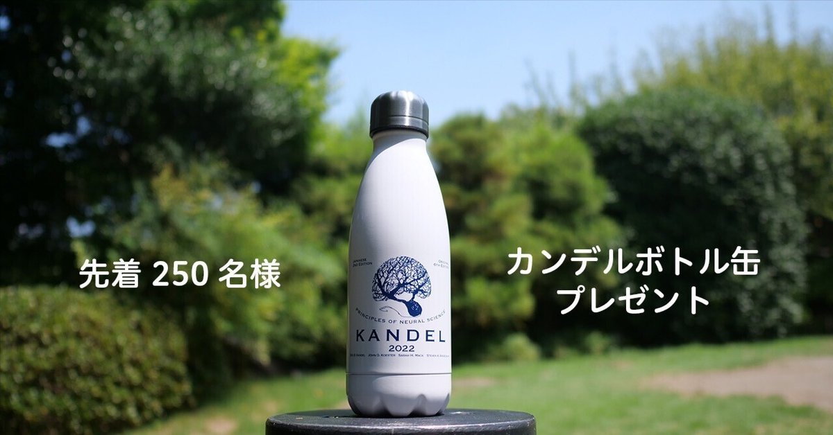 カンデル神経科学　限定ステンレスボトル付き カンデル神経科学 限定ステンレスボトル付き カンデル神経科学 限定