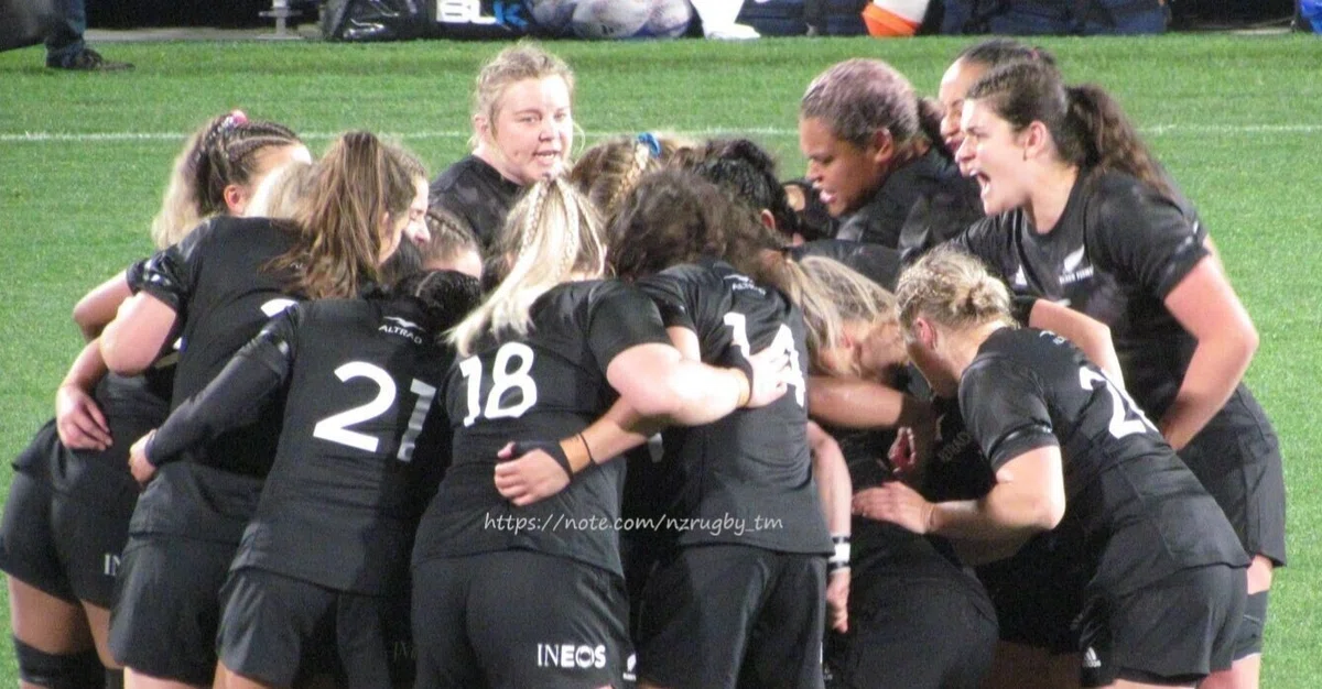 ラグビー女子ニュージーランド代表がオーストラリア代表に圧勝。生観戦 