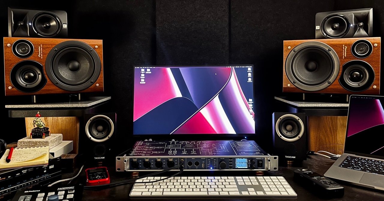 モニタースピーカーを置く距離について｜Genki Mishima