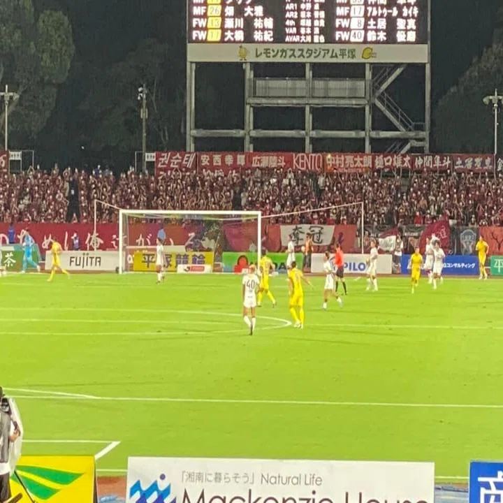 パワー 湘南ベルマーレ 第26節 鹿島アントラーズ戦 トチハラトコヨ Note