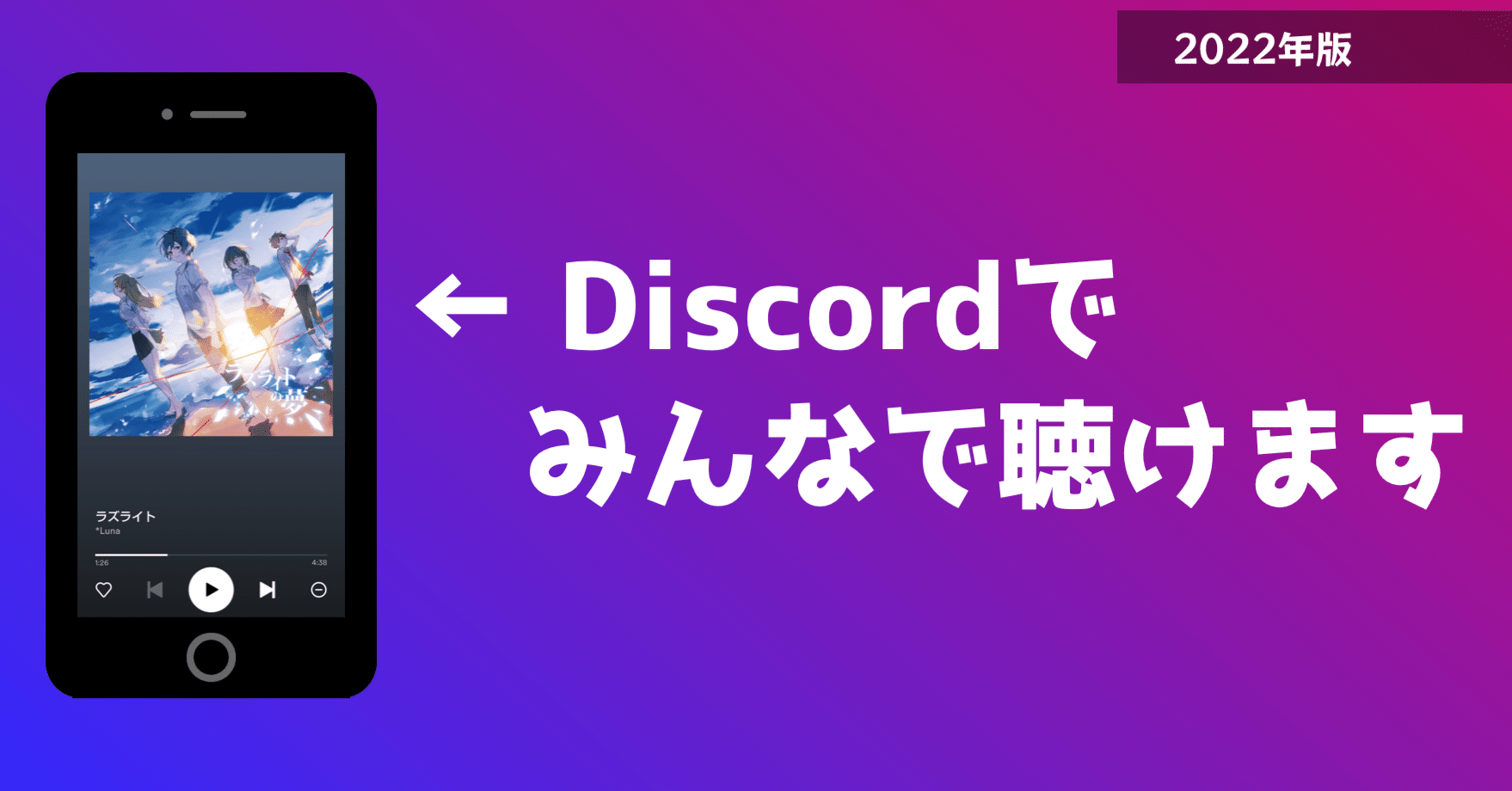 Discord Spotifyで配信されている曲を一緒に聴く方法 22年最新版 くろねこヤマト Note