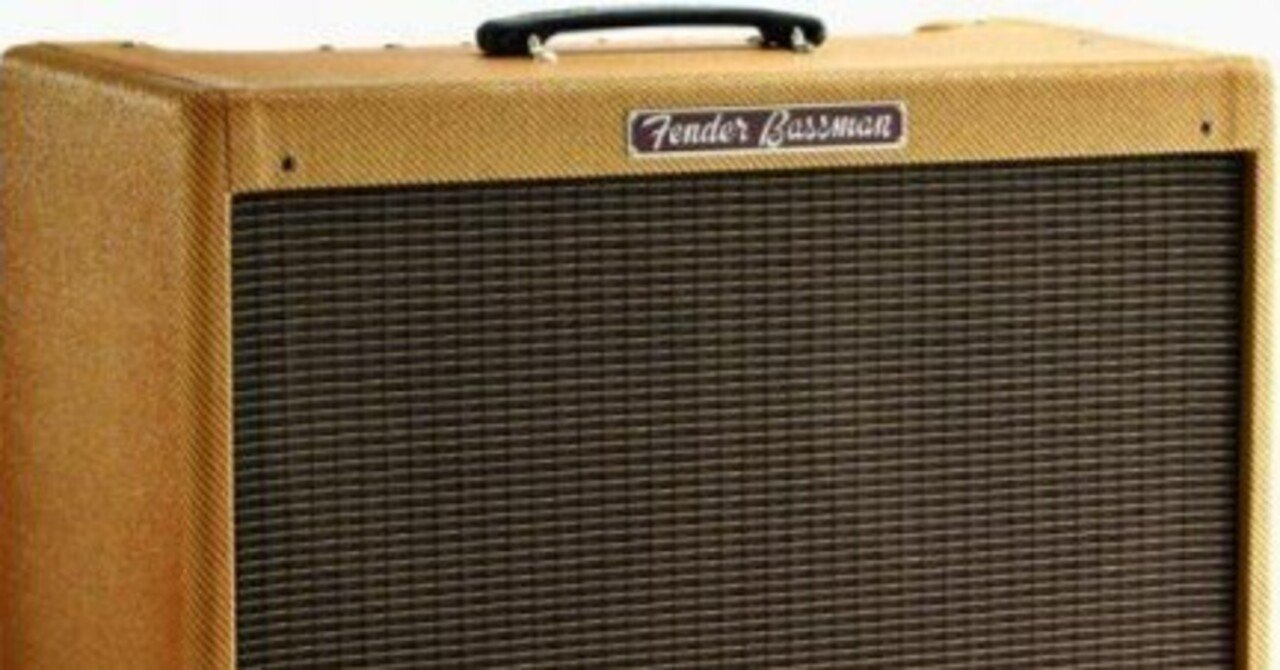 FENDER Bassmanというアンプ｜Rockfish's Workbench