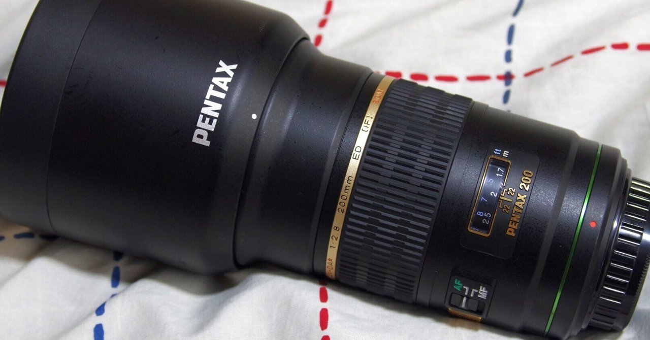 PENTAX 200mm f/2.8 SDM フード、ケース付き PENTAX 200mm f/2.8 SDM