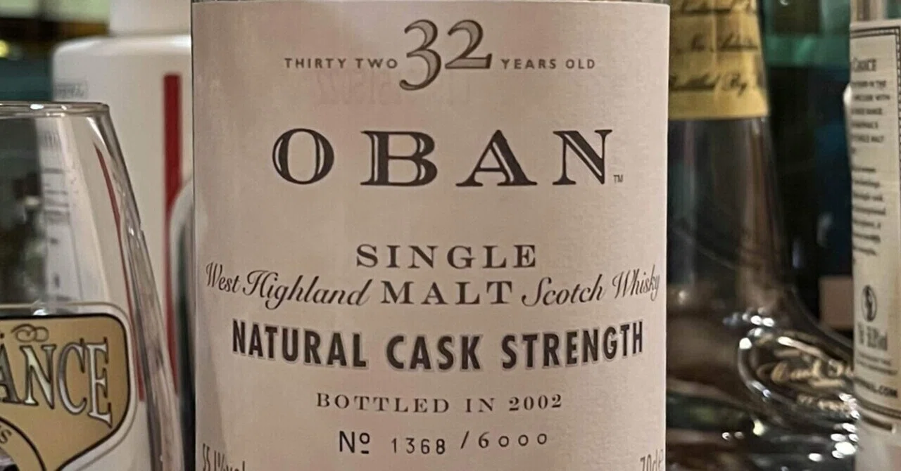 OBAN 32y 1969-2002 Natural Cask Strength｜今日もゆっくり呑んでいく
