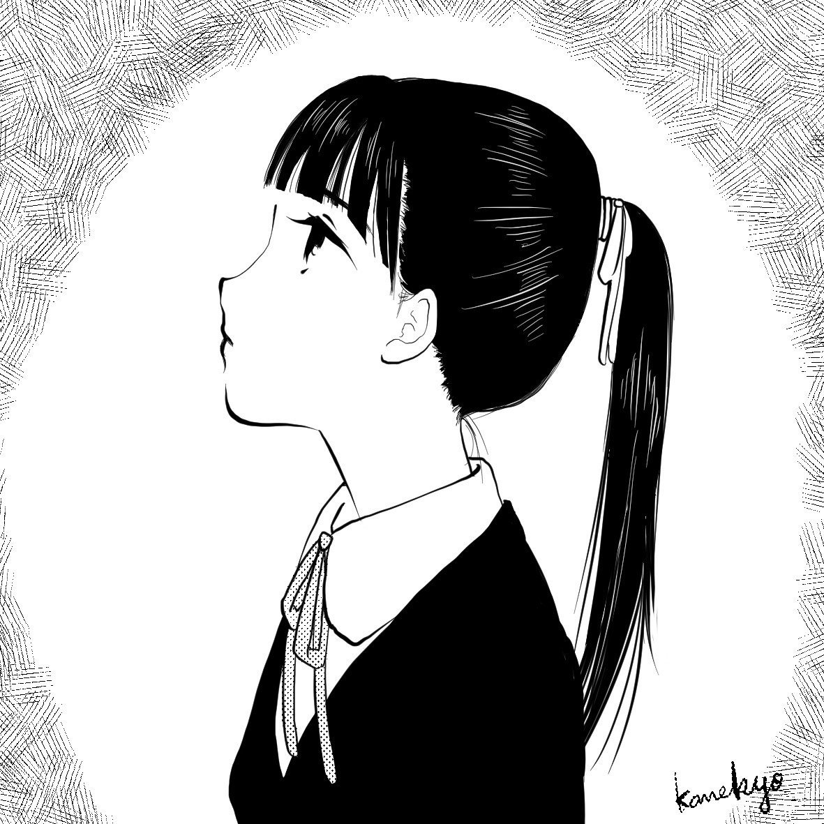 美しい髪 かねきょ 漫画 イラスト Note