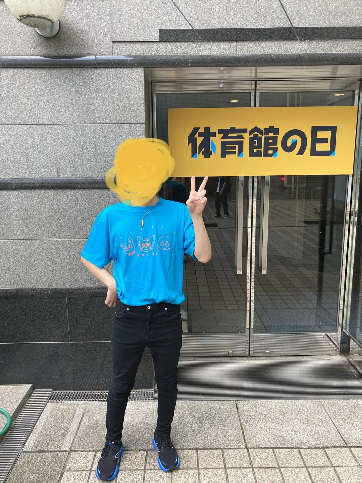 体育館の日。きぐるみイベントを初体験してみて 当日編｜てつ☆