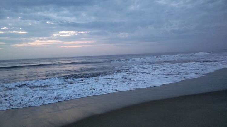 夏の終わりの海。久しぶりにきた