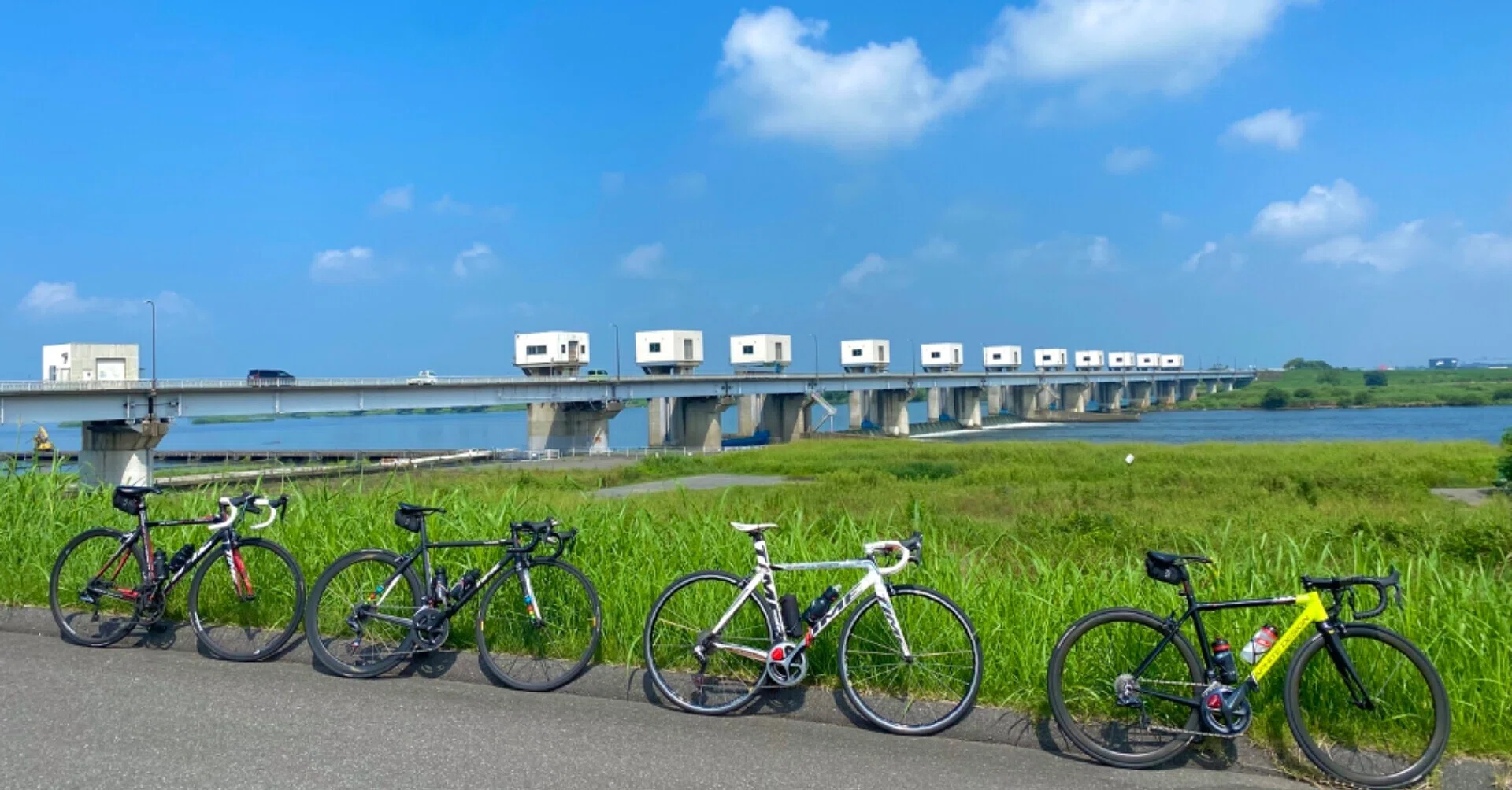 利根大堰サイクリング135km｜西川正治