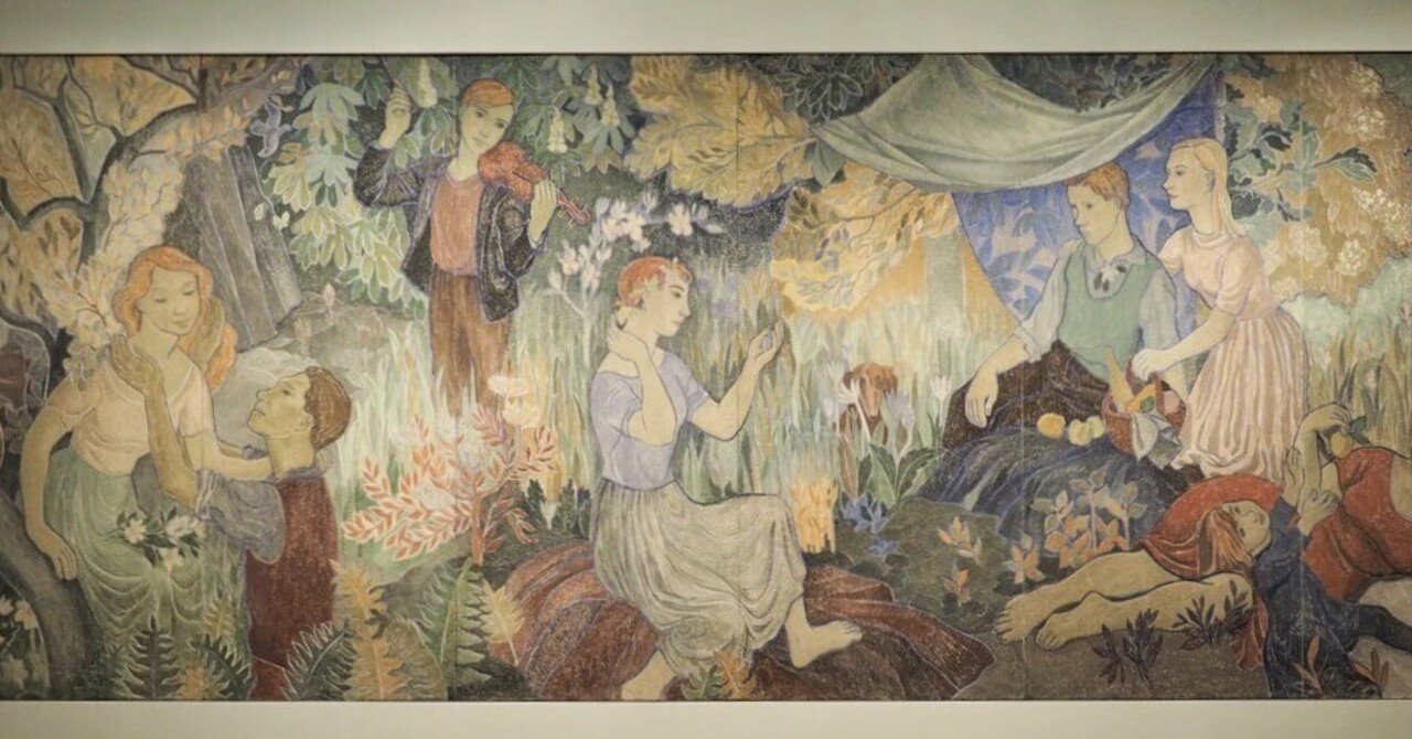 トーベ・ヤンソンのフレスコ画｜Orangeの時間 by wisteria