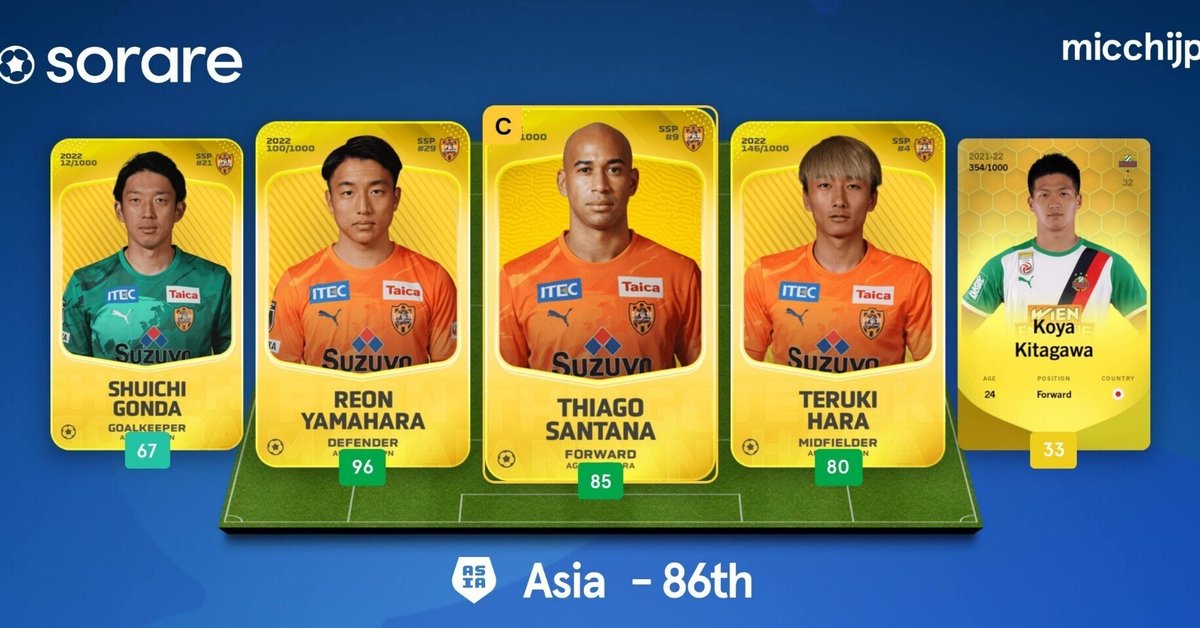 清水エスパルス 原輝綺オンサイトカード