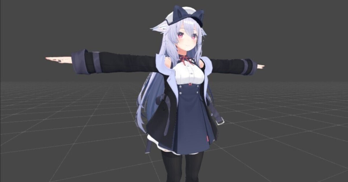 デフォ桔梗ちゃんVRM化（読み込み）備忘録｜Tcam