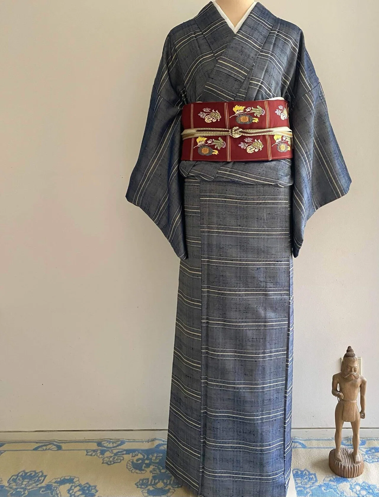 龍村平蔵モール草花紋袋帯｜夢吉きもの