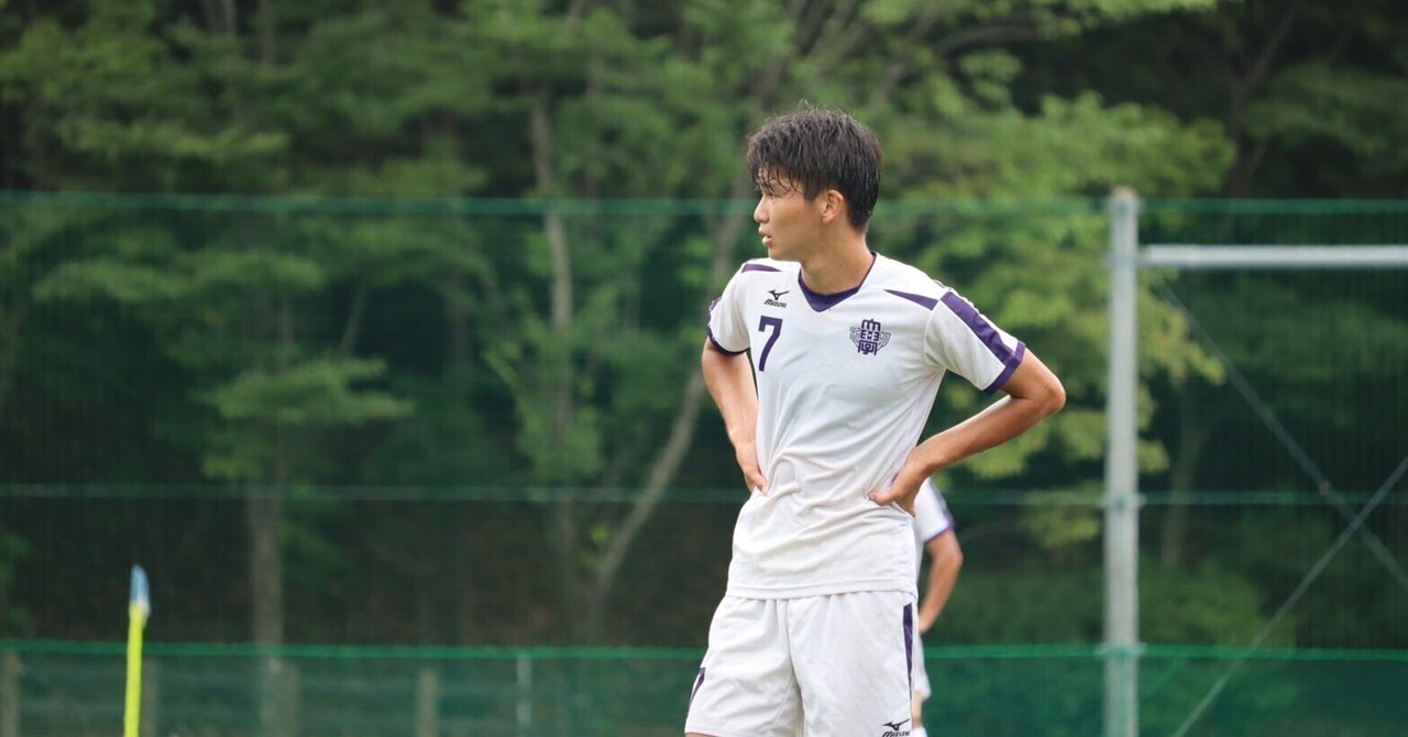 「兄弟対決」 1年 松尾春希｜明治大学体育会サッカー部