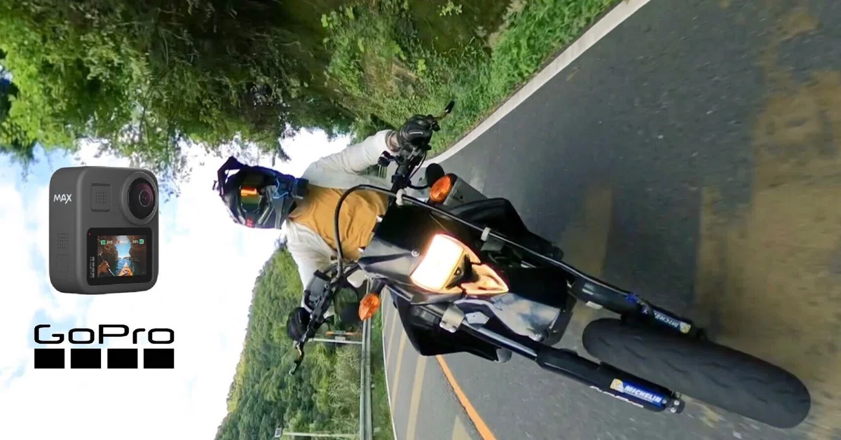 追記:マウント詳細】 GoProMAX フロントアングルとサイドアングル 