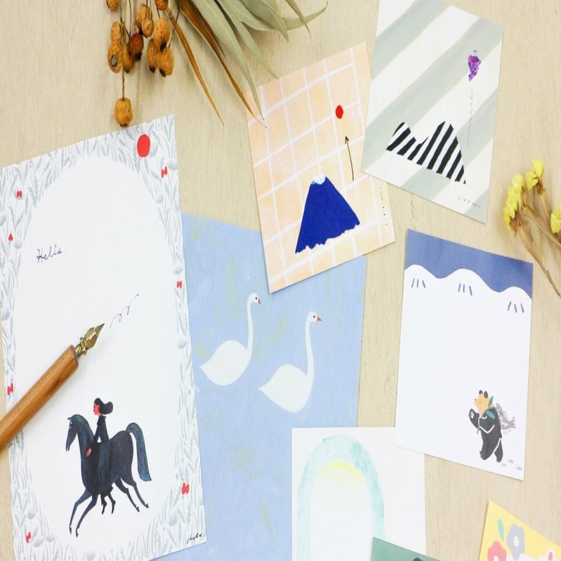 new】2022 秋の新作① レター・一筆箋・ブロックメモ｜表現社 cozyca