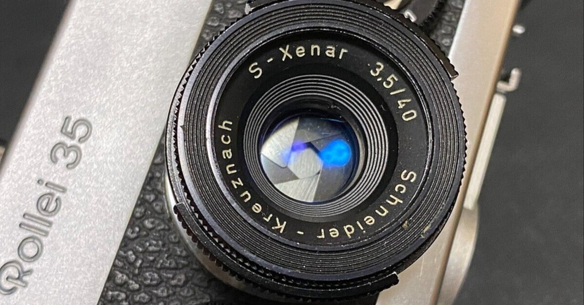 希少 美品 動作良好 Rollei35 S-Xenar ブラック ローライ35