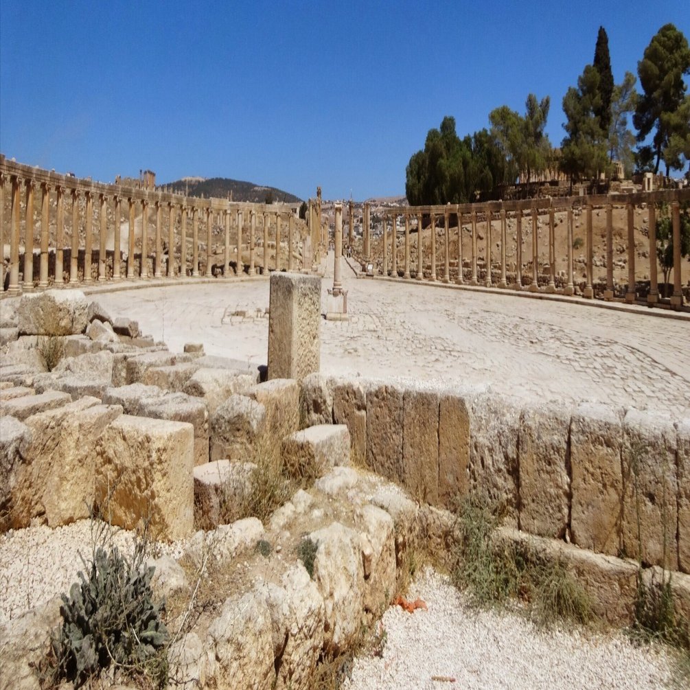 ヨルダン レンタカー旅 ５ 中東なのにローマ帝国の遺跡を最初に訪れる Mayumicron33 Note