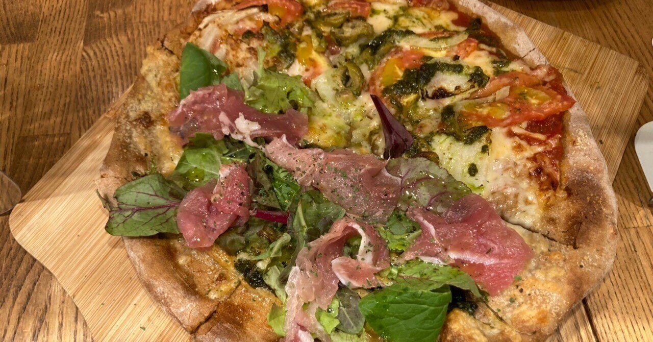 あっさりピザのハーフ ハーフ 神家食堂 埼玉県さいたま市大宮区 さいたまごはん Note