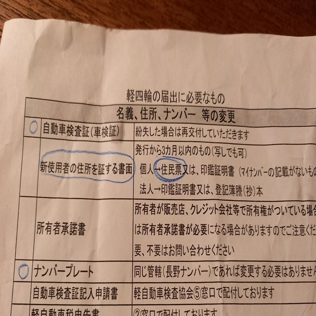 軽自動車名義変更する場合。｜siro