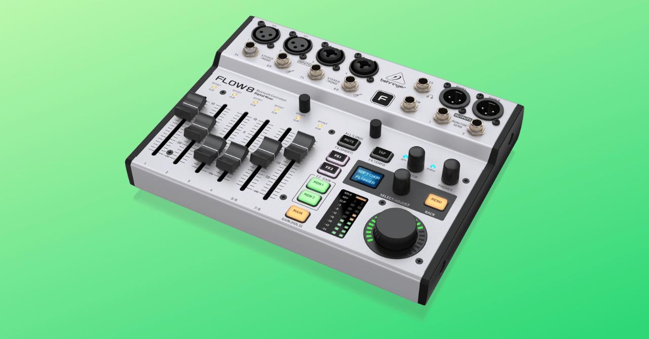 再値下】Behringer FLOW8 (USBオーディオインターフェース 再値下】Behringer FLOW8 (USBオーディオインターフェース