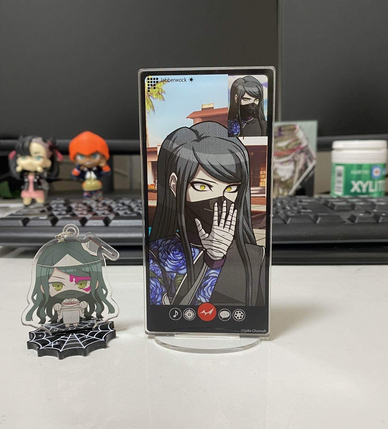 2枚重ねアクスタで遊ぼう｜さく