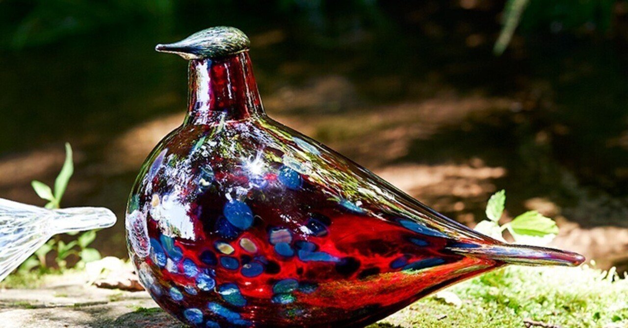 イッタラ　ルビーバード　クランベリー Birds by Toikka | Ruby Bird | iittala