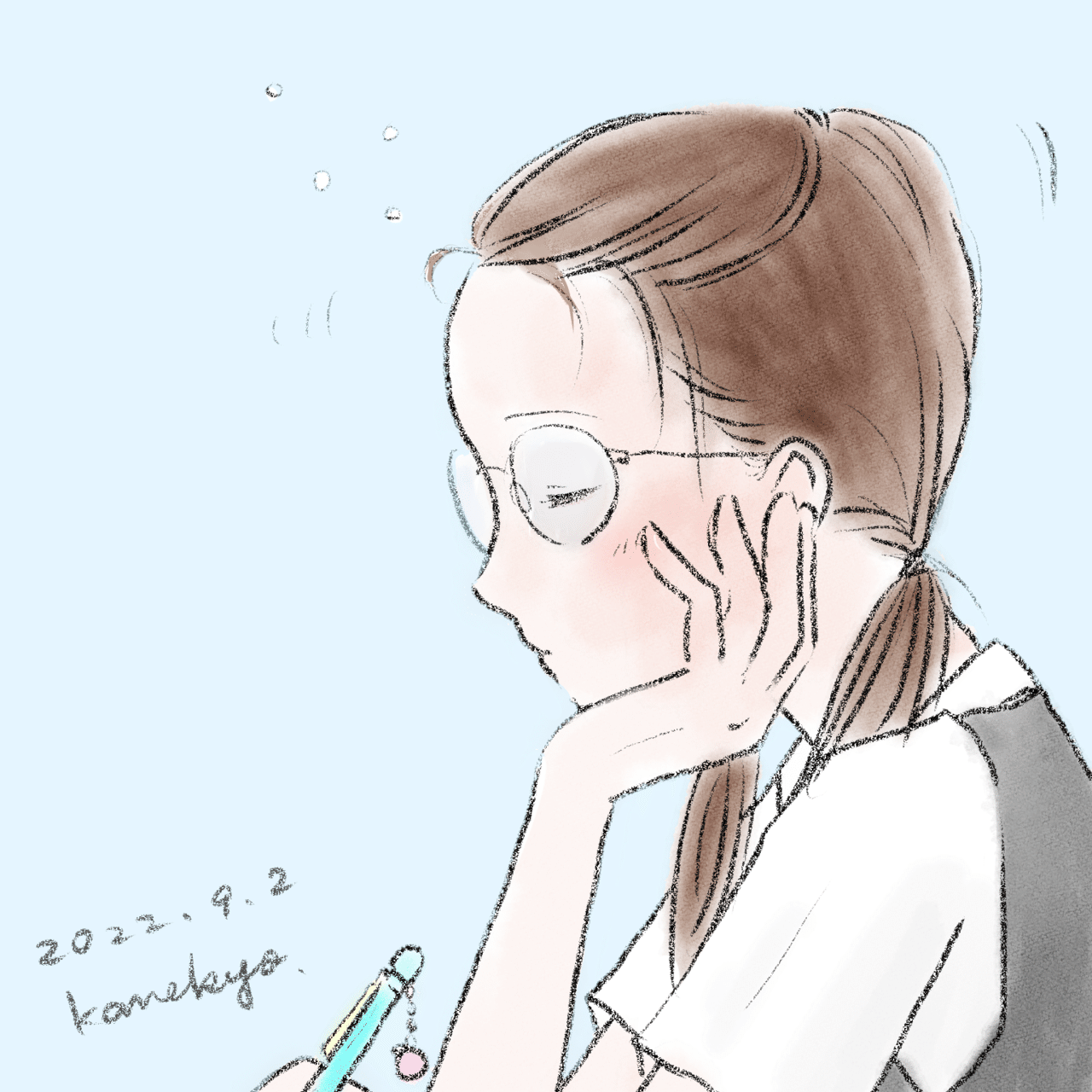 イラスト 夏のおわり かねきょ 漫画 イラスト Note イラスト 夏のおわり かねきょ 漫画 イラスト Note