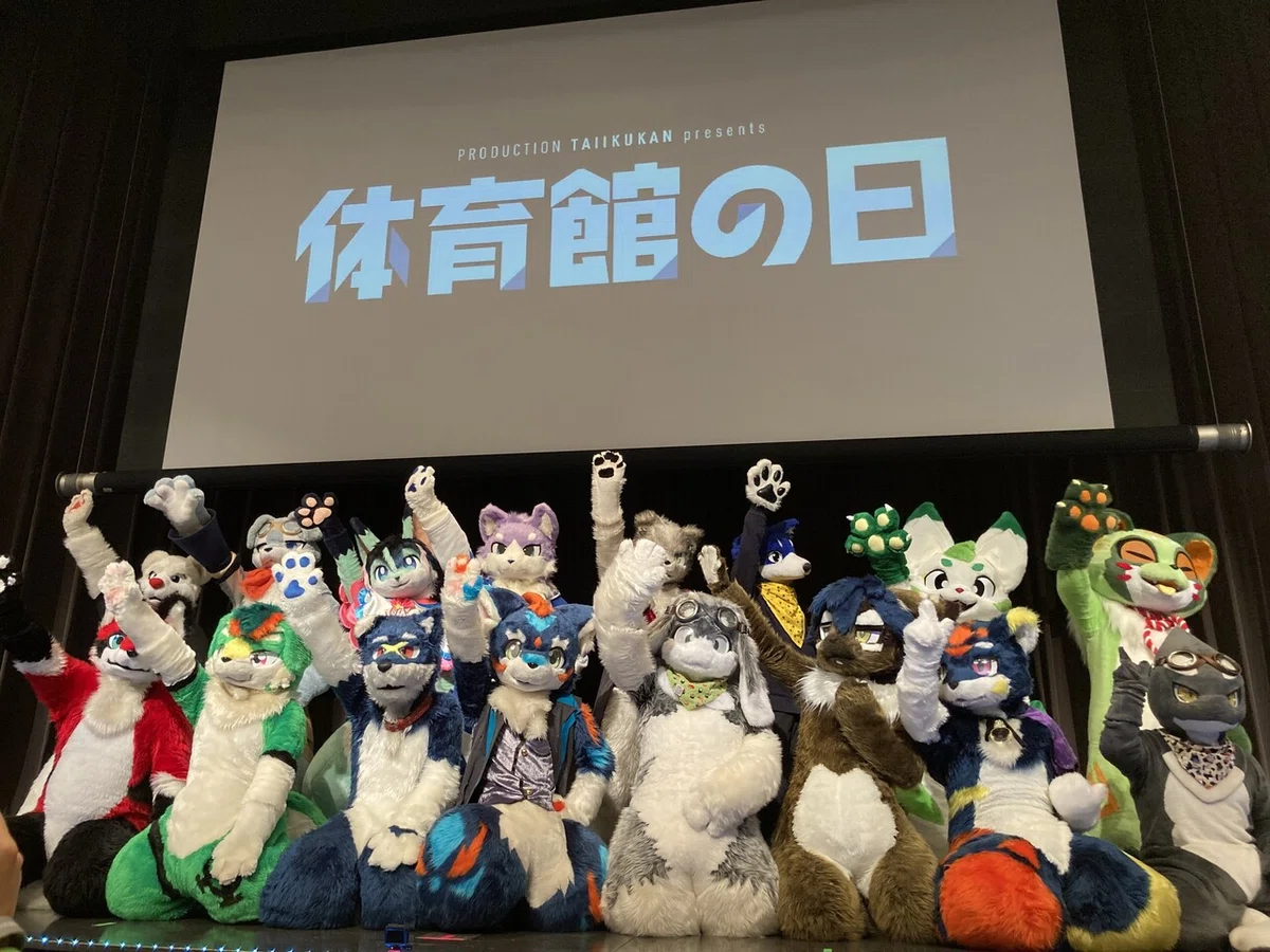 体育館の日。きぐるみイベントを初体験してみて 当日編｜てつ☆