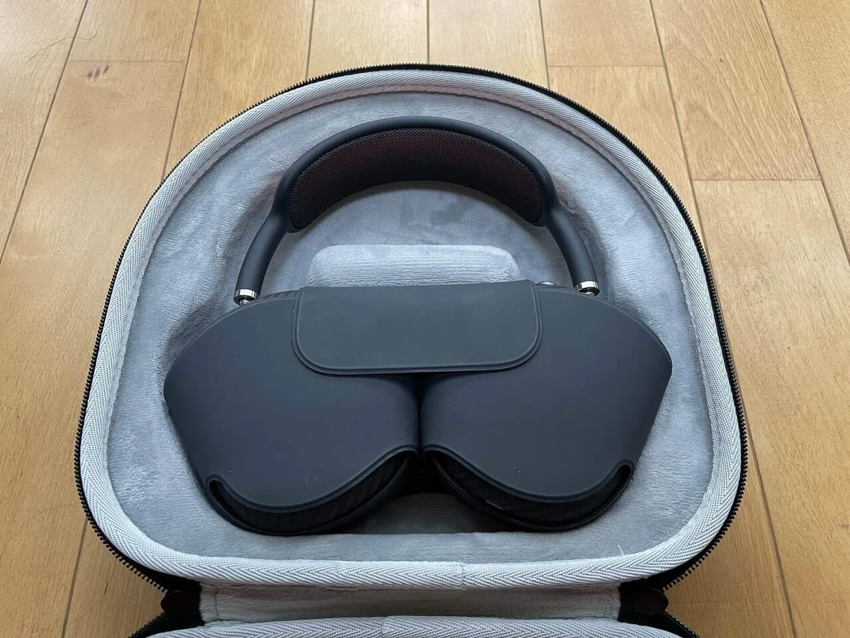 AirPods Max 当り ワイヤレスヘッドホン Smart Case付き シルバー