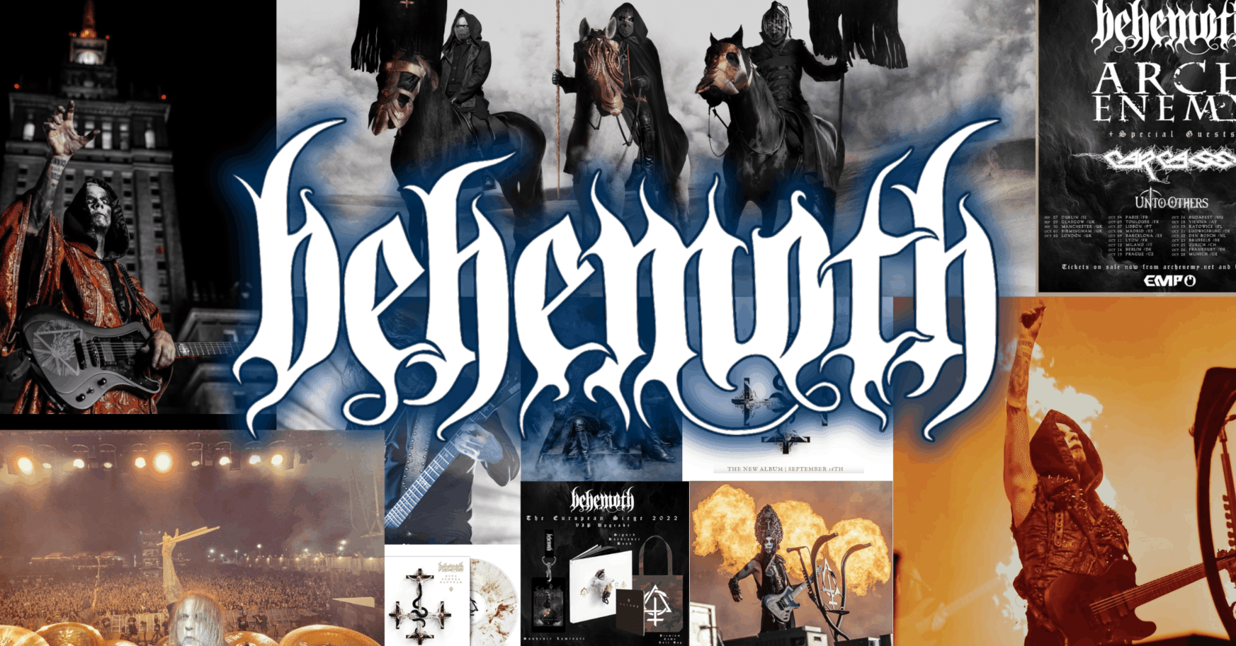 BEHEMOTH、新作MVレビューと新譜案内（BLACK METAL）｜むらさきフォレスト