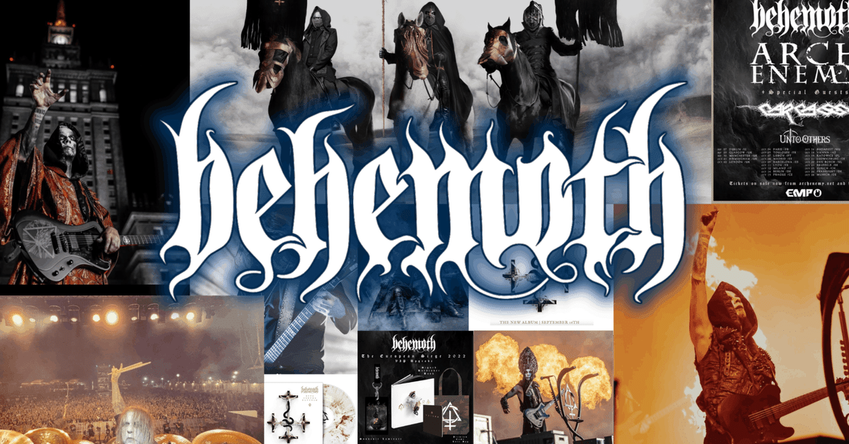 BEHEMOTH、新作MVレビューと新譜案内（BLACK METAL）｜むらさき
