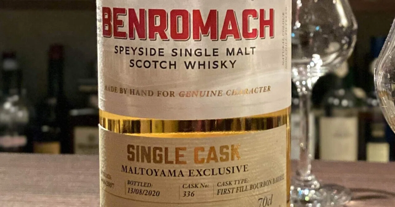 Benromach 13y 2007-2020 58.1% for MALTOYAMA EXCLUSIVE｜今日も
