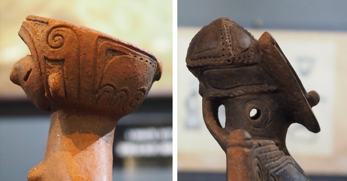 縄文土偶頭部　縄文時代　考古発掘品　古代美術　稀少　残欠の美 縄文土偶頭部 縄文時代 考古発掘品 古代美術 稀少 残欠の美