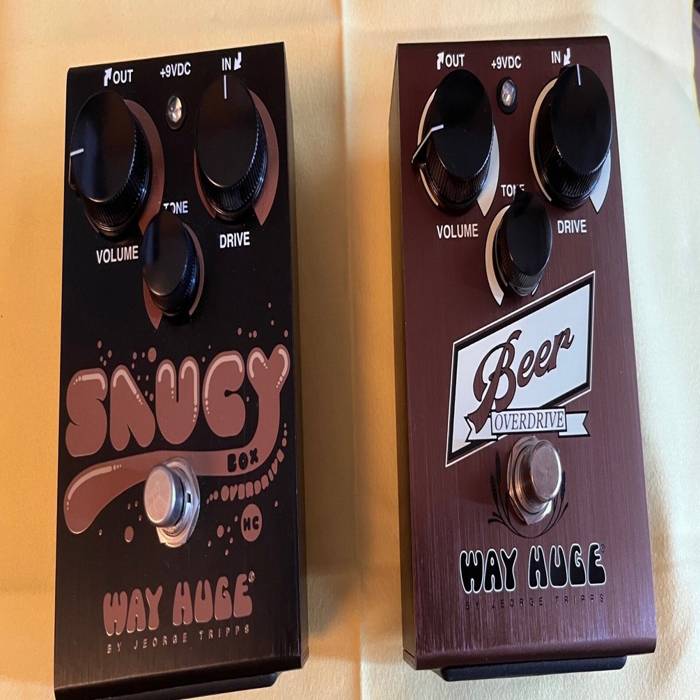 機材を比べてみる会 Way hugeのSaucy box HCとBeer Over drive