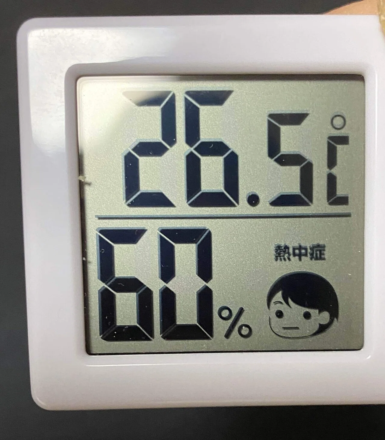 暑いのか寒いのか気温がわかりにくい特性があると 熱中症の危険もありますね 顔のイラストで気温や湿度の危険度がわかる温度計を利用しています 各部屋に置いておくと安心ですね ゆりまみさん Note 暑いのか寒いのか気温がわかりにくい特性があると 熱中症の危険もありますね 顔のイラストで気温や湿度の危険度がわかる温度計を利用しています 各部屋に置いておくと安心ですね ゆりまみさん Note