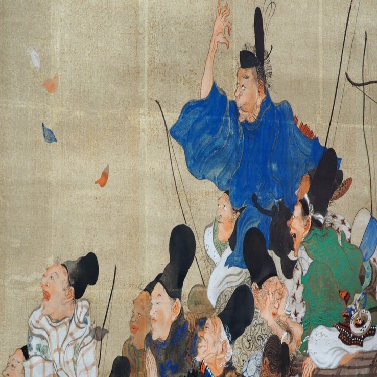 ポップでダイナミックな、前田青邨（せいそん）の『竹取物語』がナイス